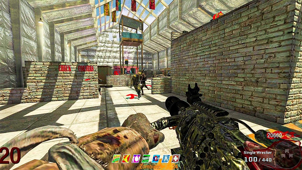 BLACK OPS ZOMBIES: KILL HOUSE GAMEPLAY [CUSTOM MAPS] (NO COMMENTARY)