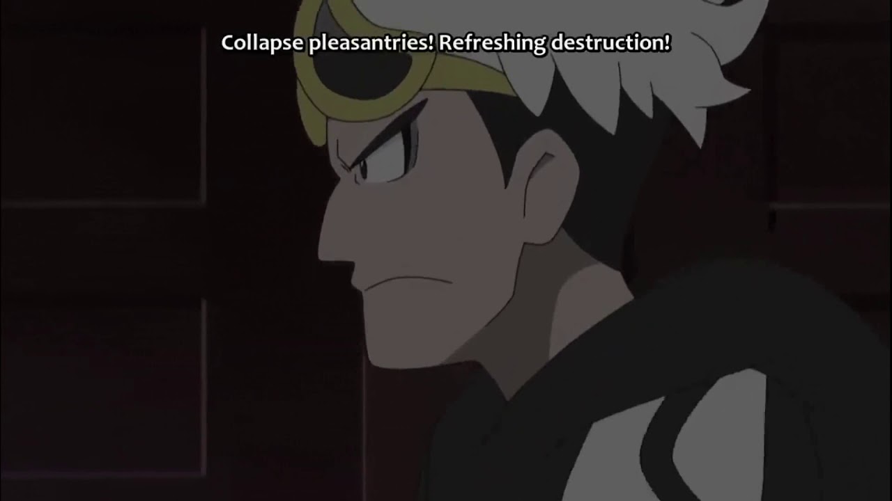 Guzma's Rap Entrance Pokemon Sun and Moon 115 English Sub Clip