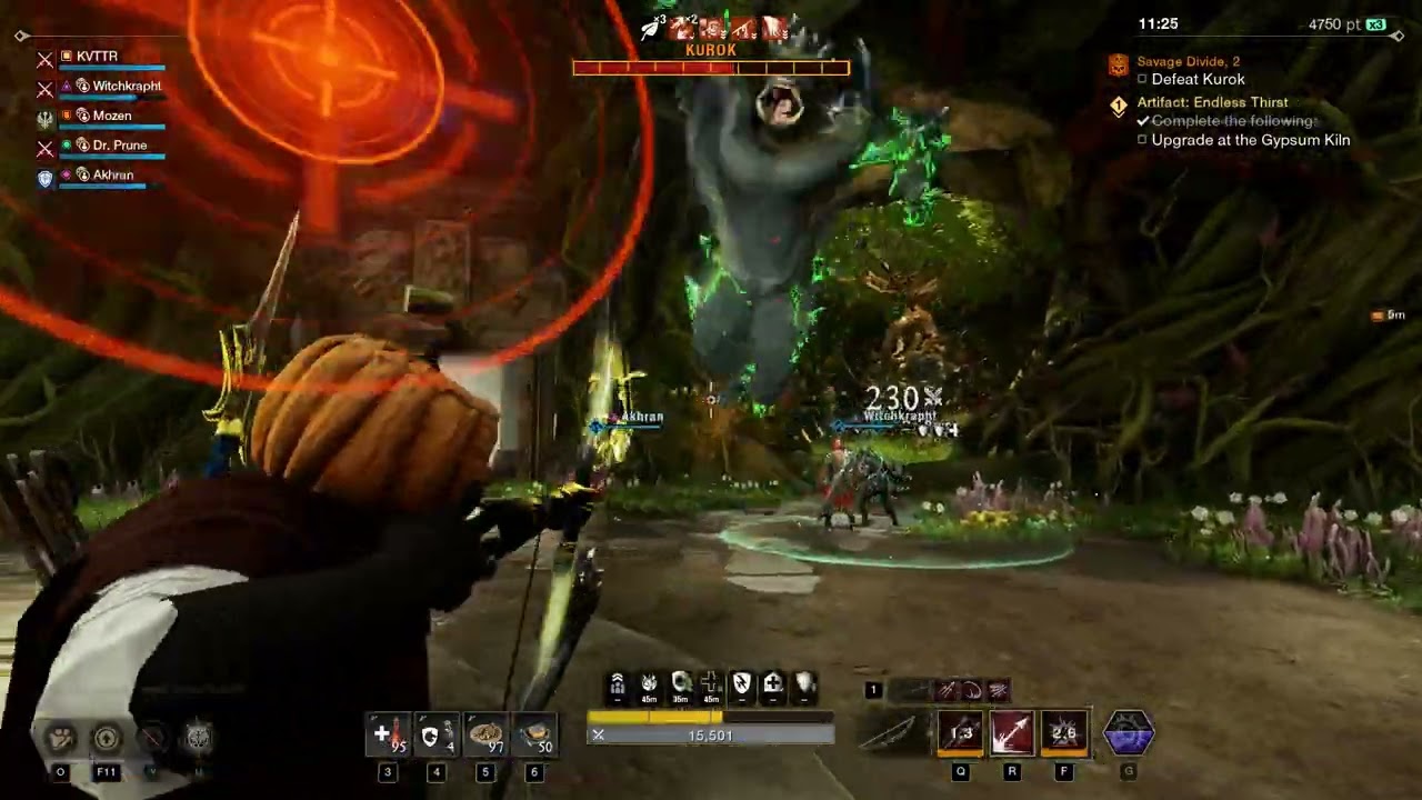 New World Aeternum. Kurok Boss. The Savage Divide Dungeon. DPS POV.