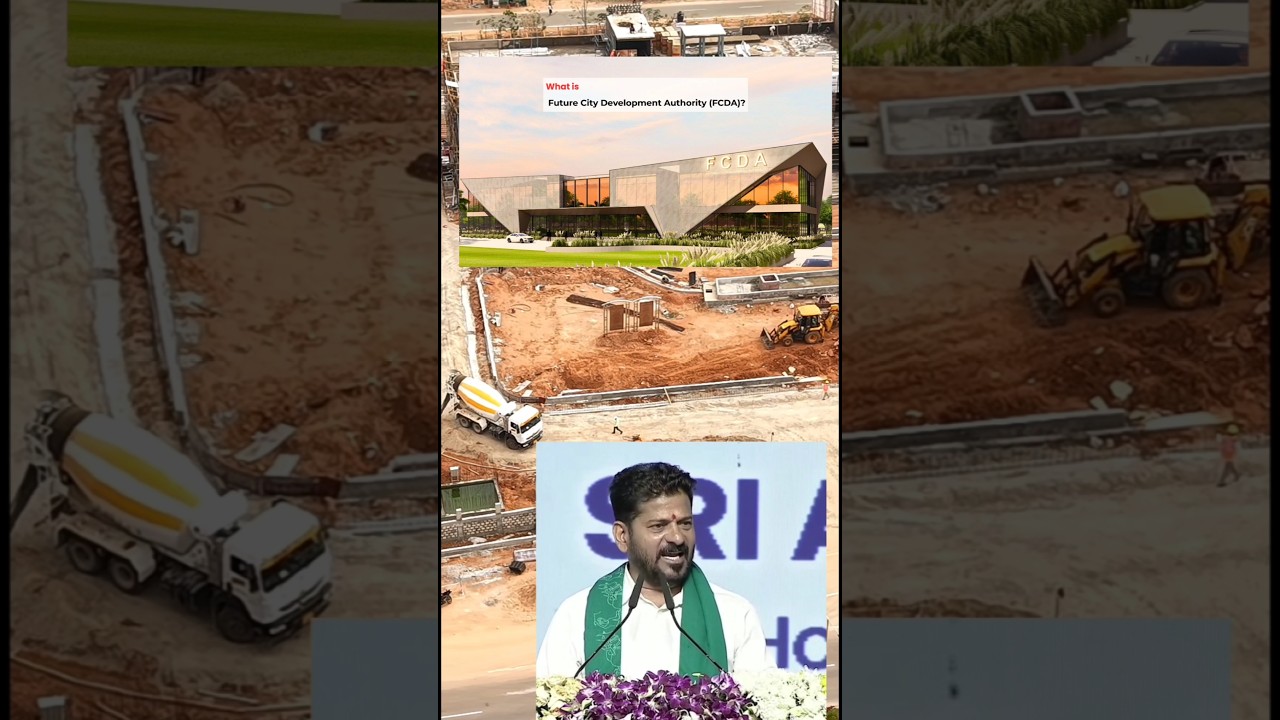 FCDA is not just a new authority&hellip; it's the foundation for Telangana's next-generation Future City