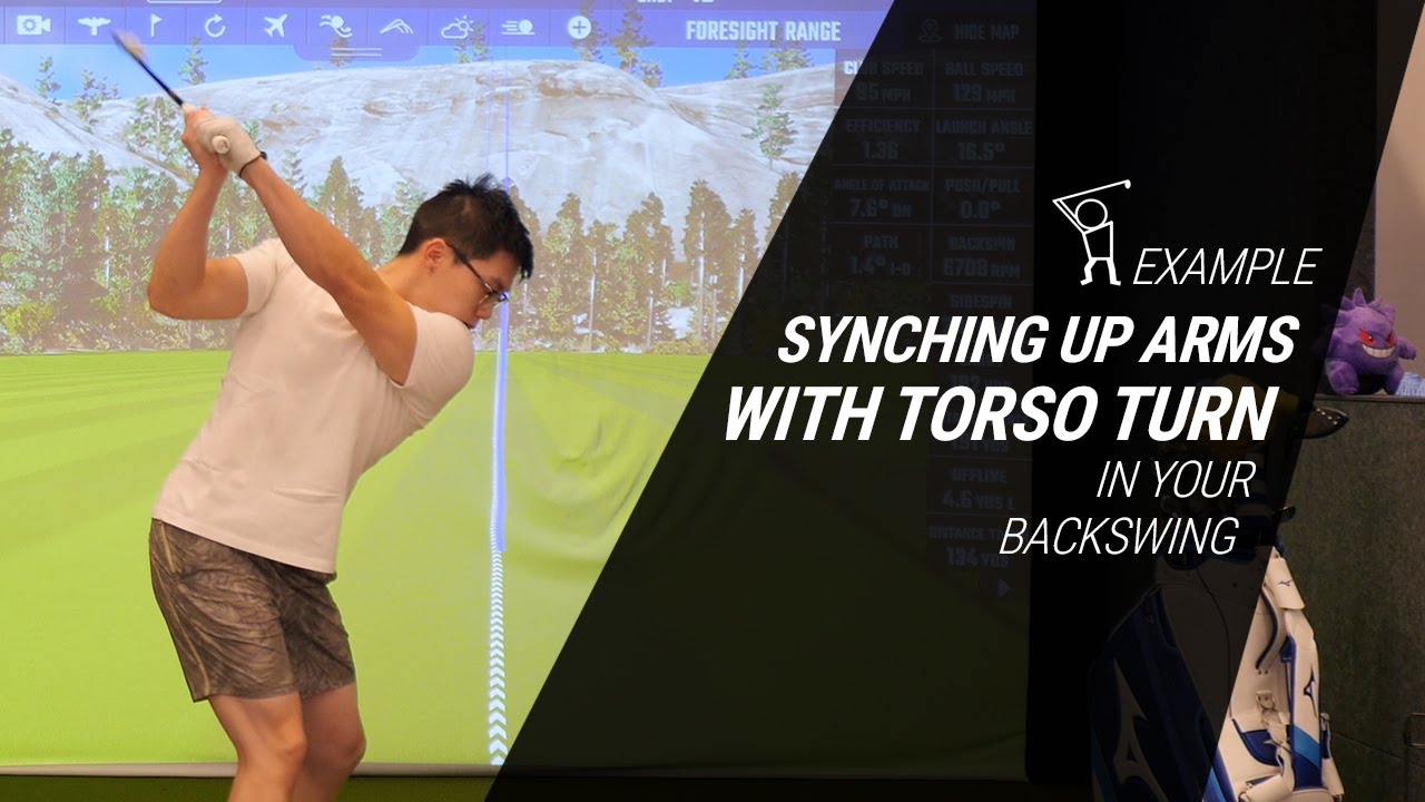 Syncing Up your Arm Swing with Torso Turn - Example with Nick Lam