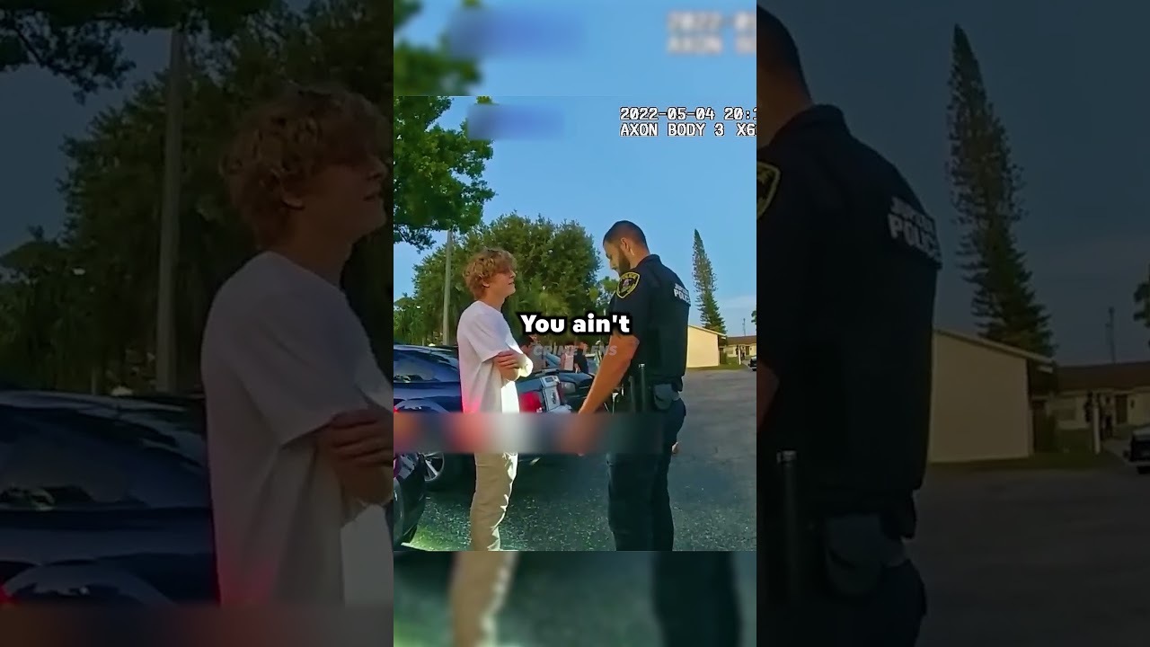 Парень пытался подраться с полицией, но это закончилось плохо