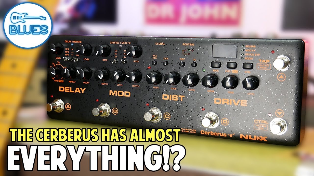 Педаль мультиэффектов NUX Cerberus — в ней есть ВСЁ! (Плюсы и минусы)