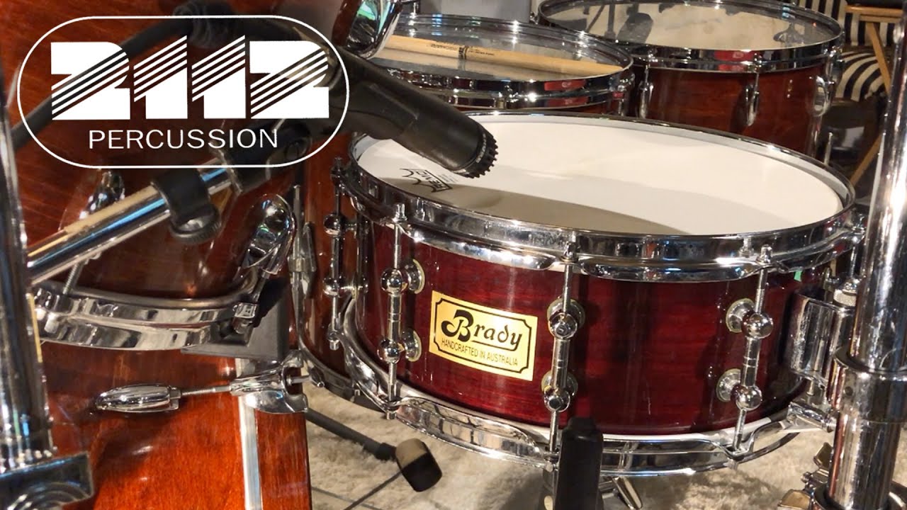Brady 5x14 Jarrah Ply Snare Drum