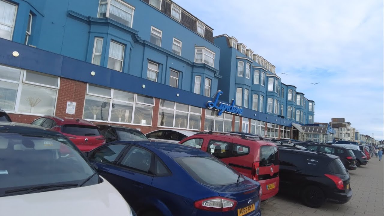 The Lyndene Hotel And Barton Avenue The Prom Blackpool
