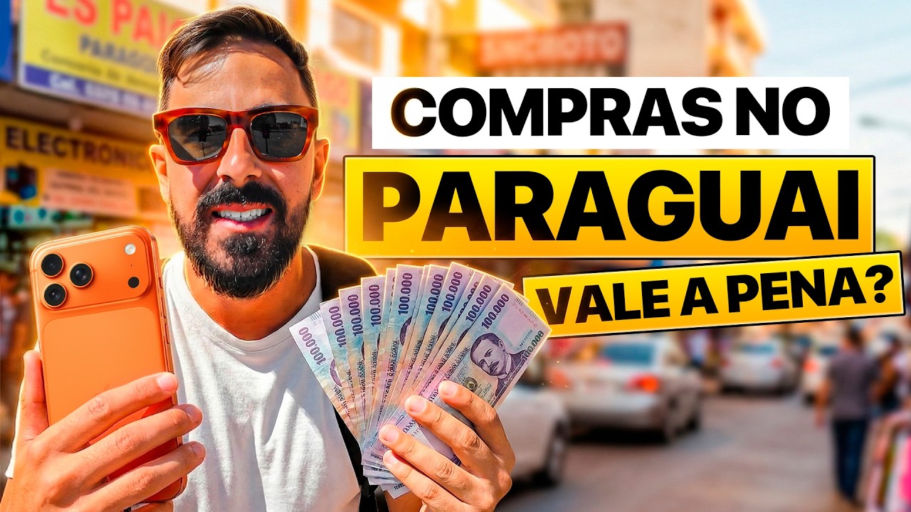 COMPRAS no PARAGUAI COM PRE&Ccedil;OS 2026 | LOJAS CONFI&Aacute;VEIS - VALE A PENA? COMPARA&Ccedil;&Atilde;O + IPHONE 17