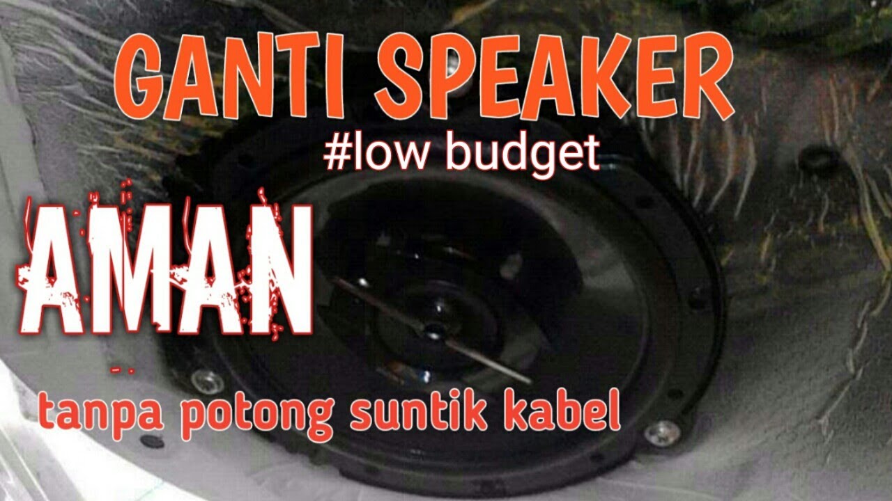 ganti speaker sirion