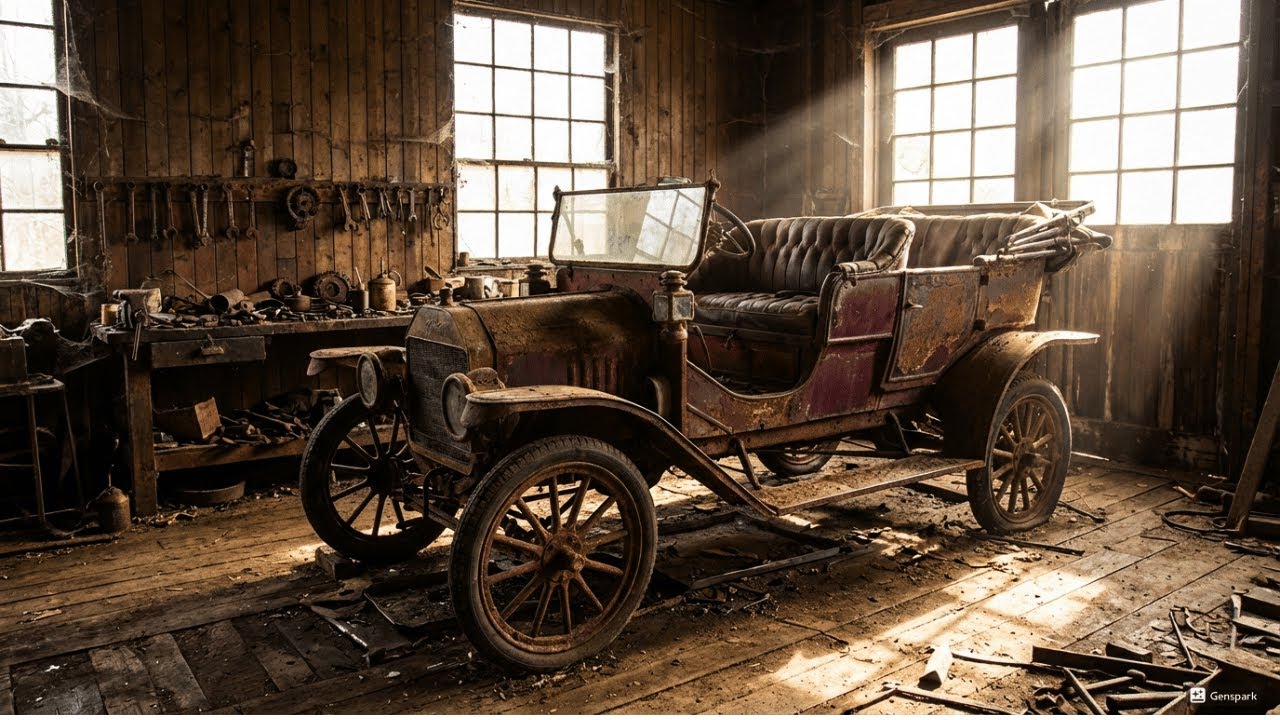 ASMR Restoration of a 1899 Oldsmobile Curved Dash  World’s First Mass Produced Car Revival 🚗✨
