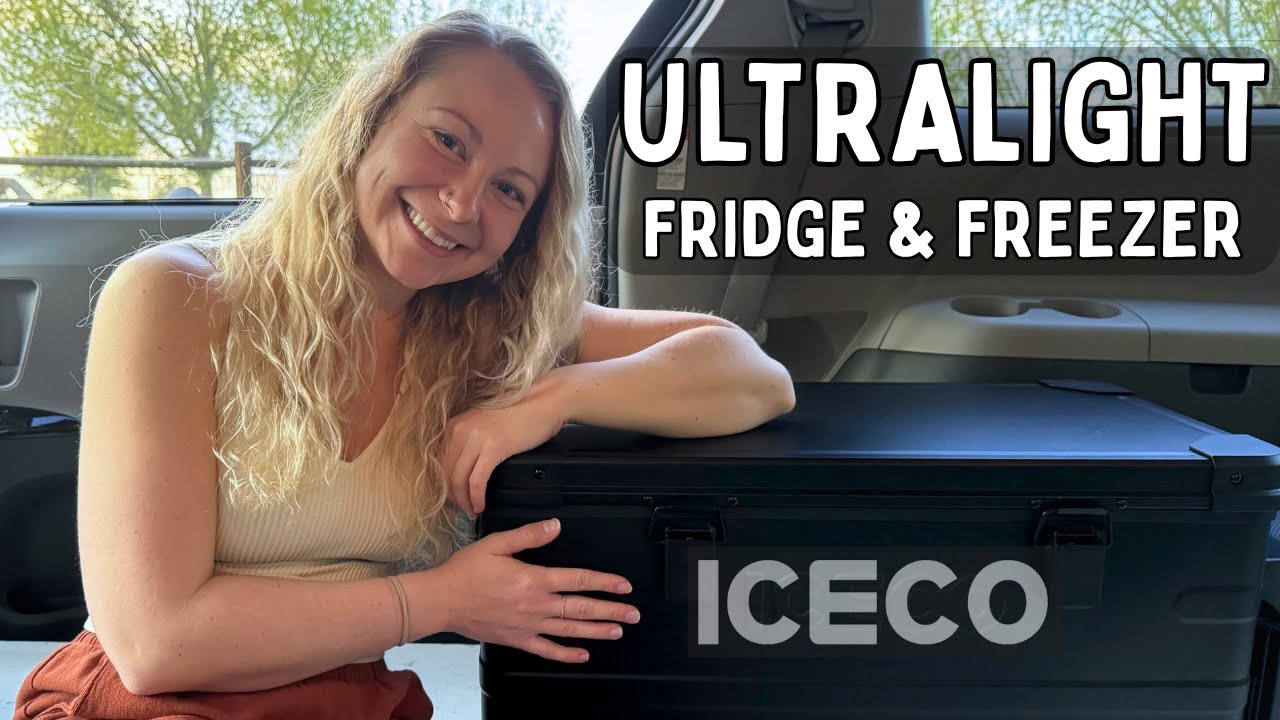 Minivan Build Update! & ICECO APL35 Review ❄️ An Ultralight Fridge AND Freezer for my Mini Campervan