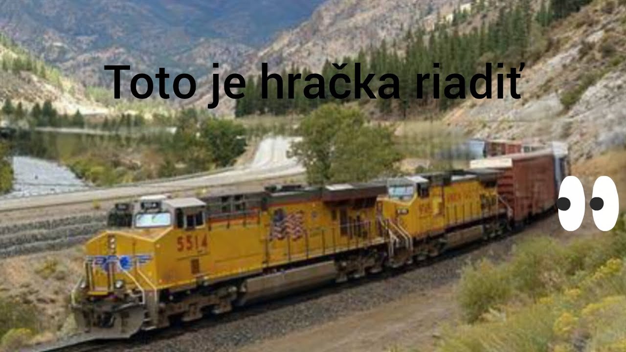 Stal sa zo mňa rušňovodič.😁