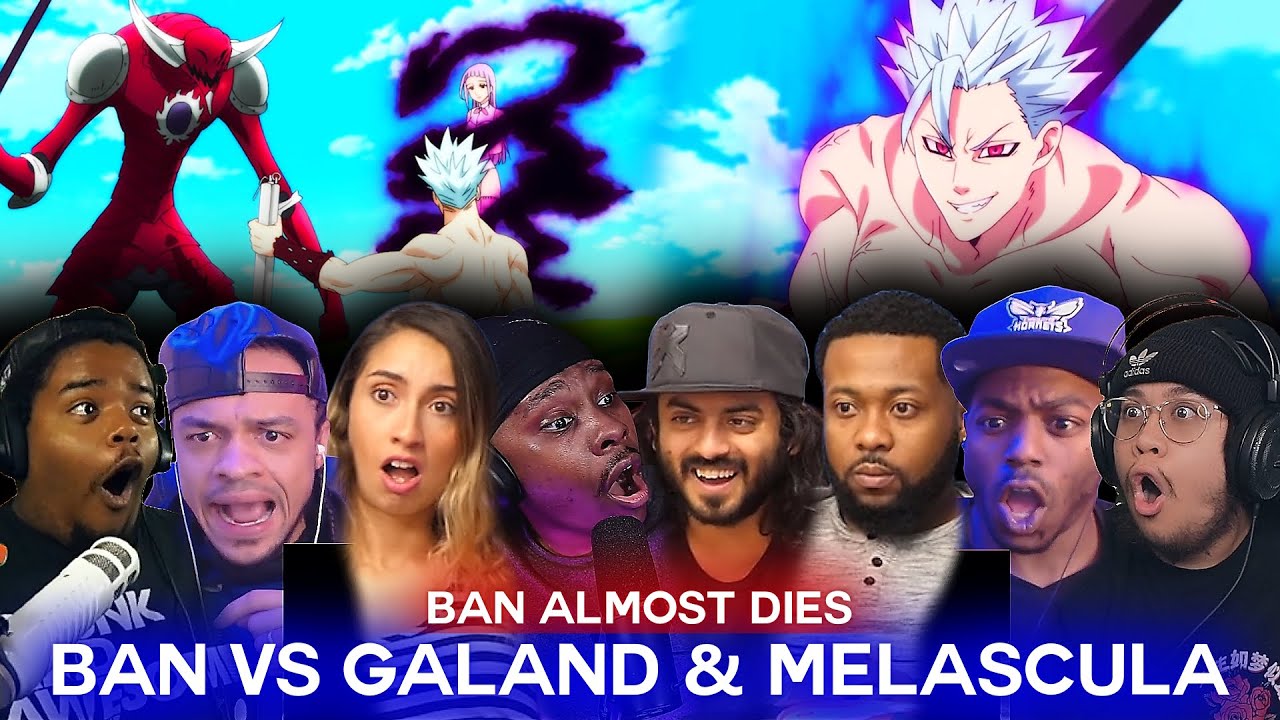 Ban vs Galand and Melascula | 7 Deadly Sins 2 Ep 13 Reaction Highlights