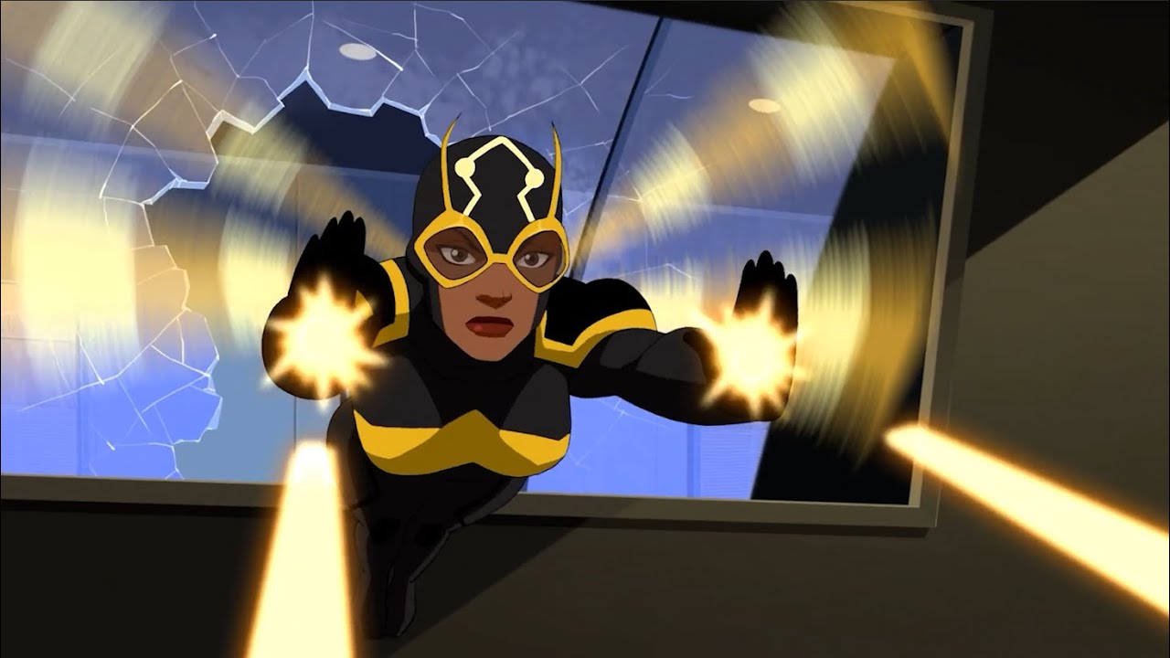 Bumblebee Powers and Fight Scenes - Young Justice