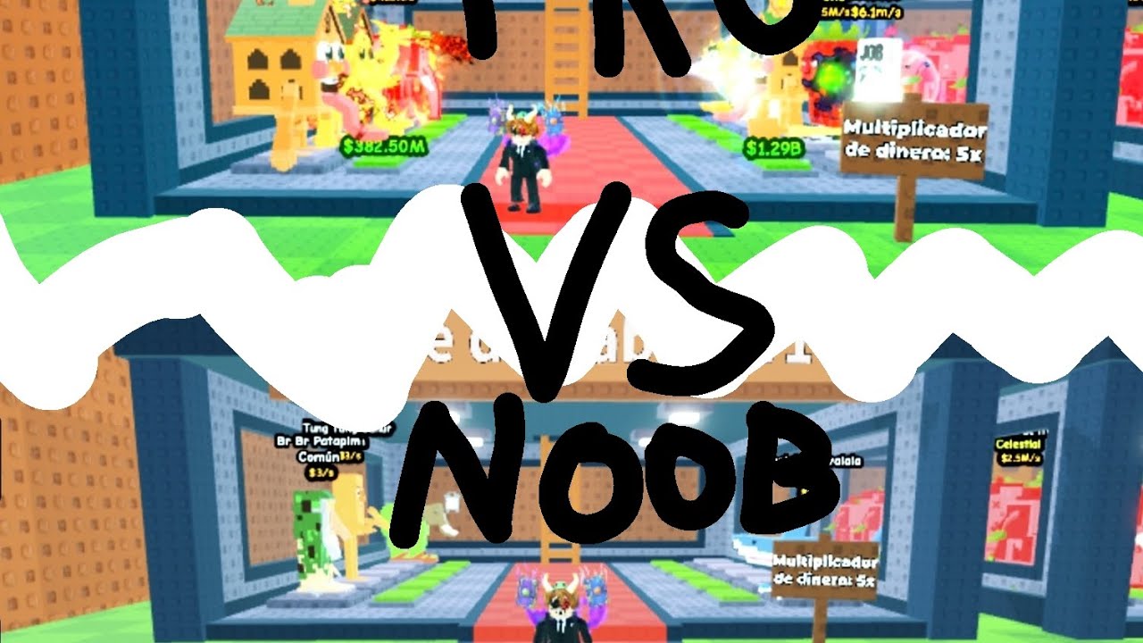 Noob VS Pro cual será el mejor brainrot en la cima | Gaby_vv1 