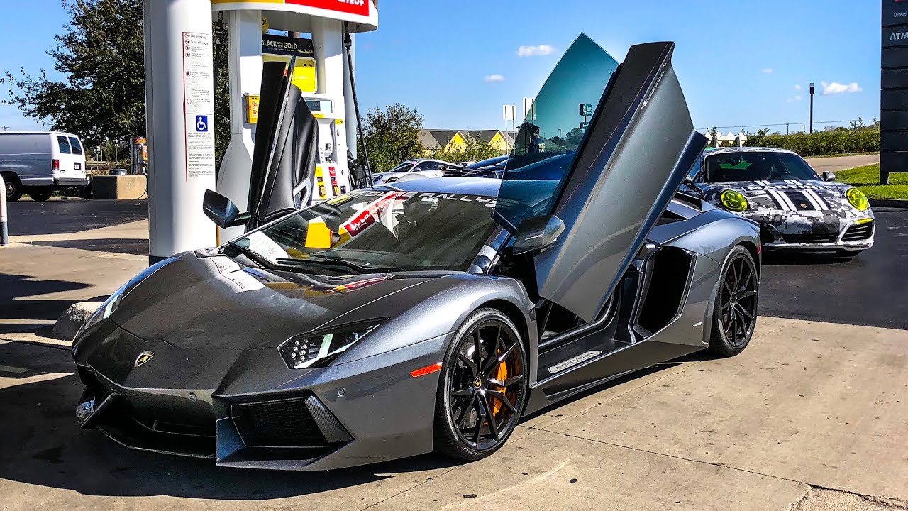 THE WORST CAR ON FUEL EVER? LAMBORGHINI AVENTADOR V12 SUPERCAR