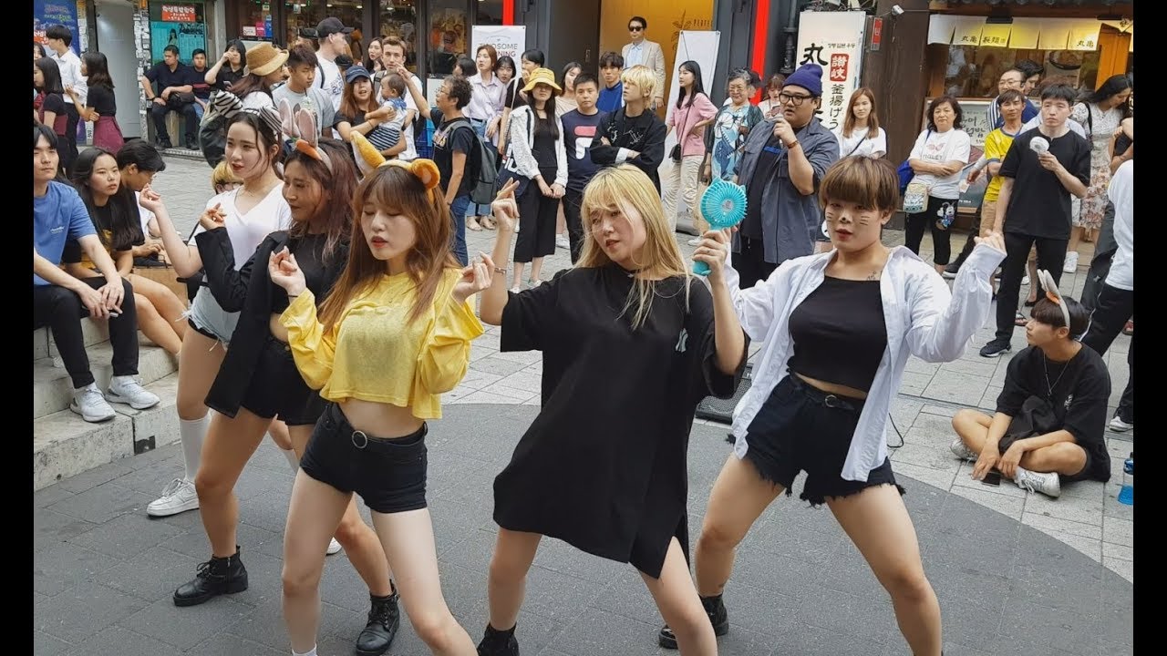 20190707 홍대 오늘은 고양이 댄스팀 디엠(DIEM)버스킹 05 - PSY - GENTLEMAN(싸이-젠틀맨)