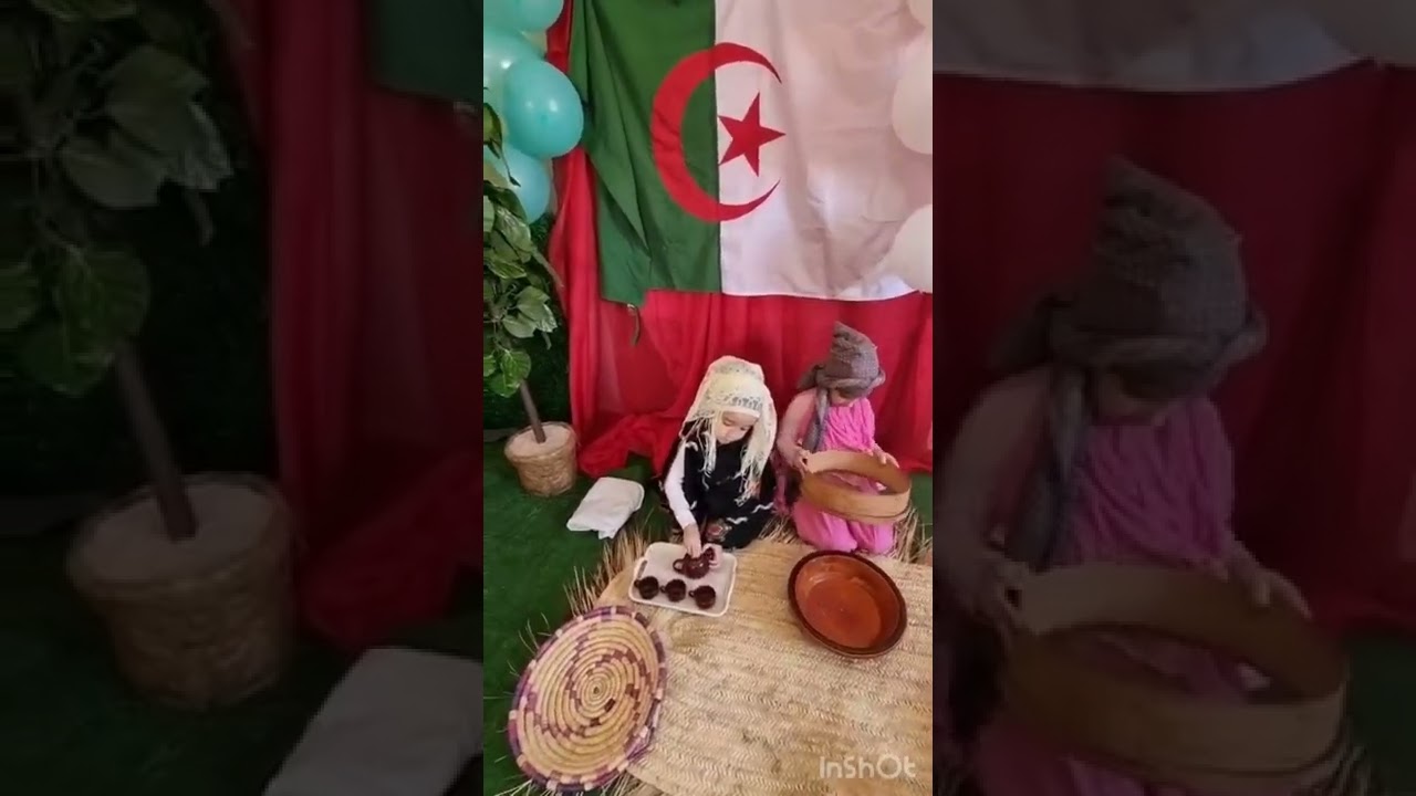 روضة مدينة السنافر || حفل اول نوفمبر🇩🇿 || مسرحية طيارة صفراء
