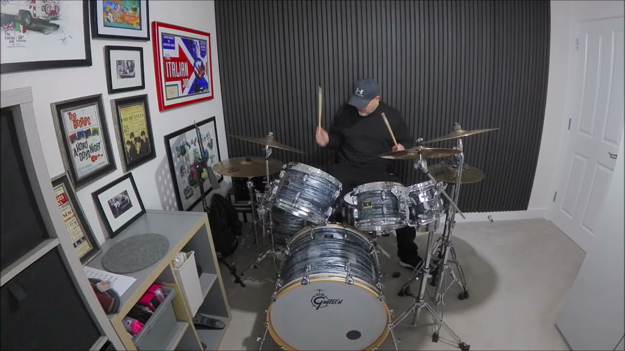Midnight Oil  Beds are Burning Drum Cover
