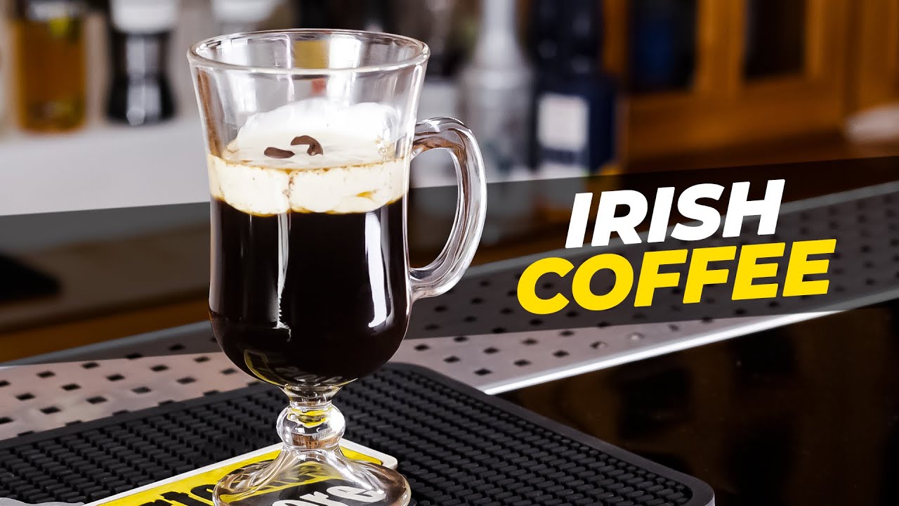 Aprenda a fazer um DRINK COM CAFÉ E WHISKY! Receita do incrível IRISH COFFEE | Bartender Store