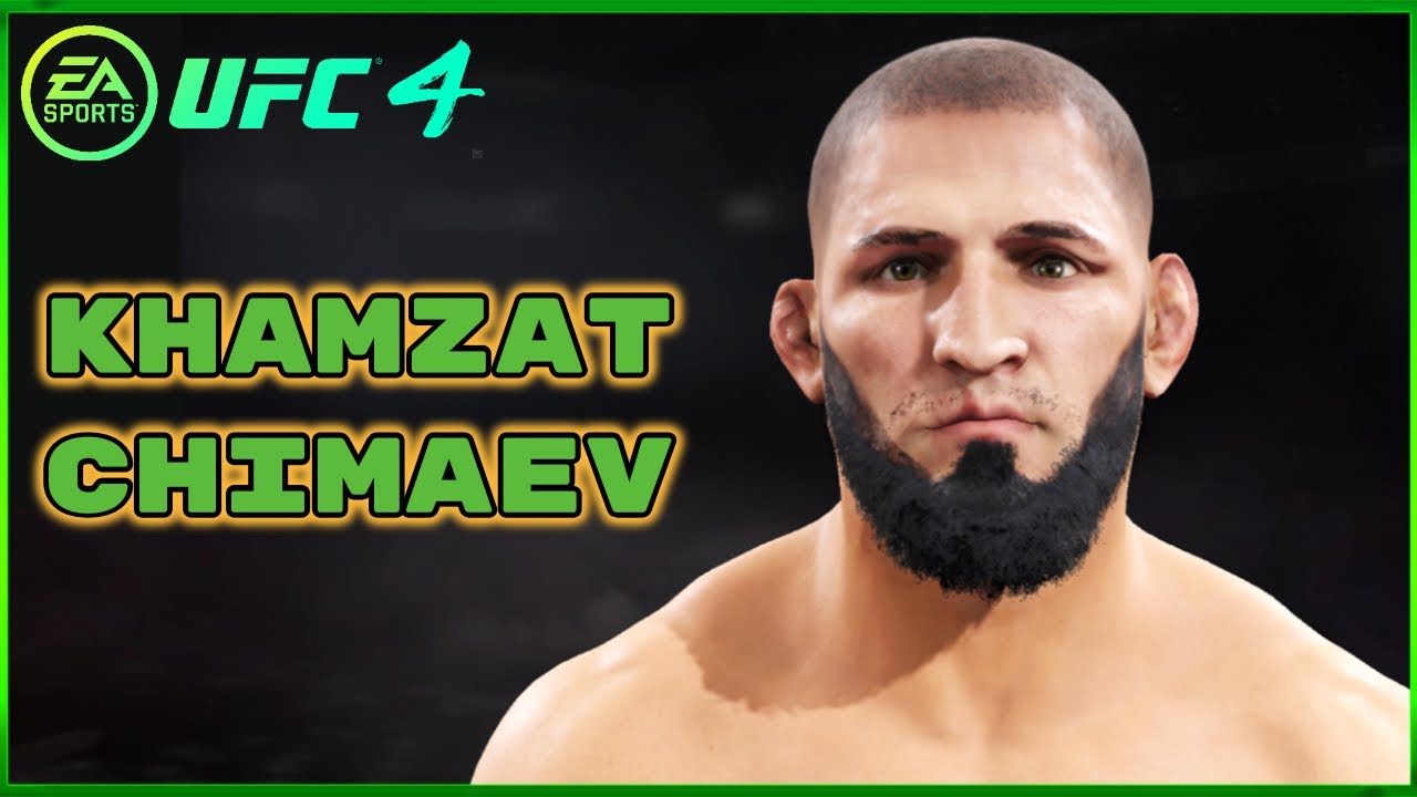 How to Create  Khamzat Chimaev | CAF Formula ! Create a Fighter - EA UFC 4