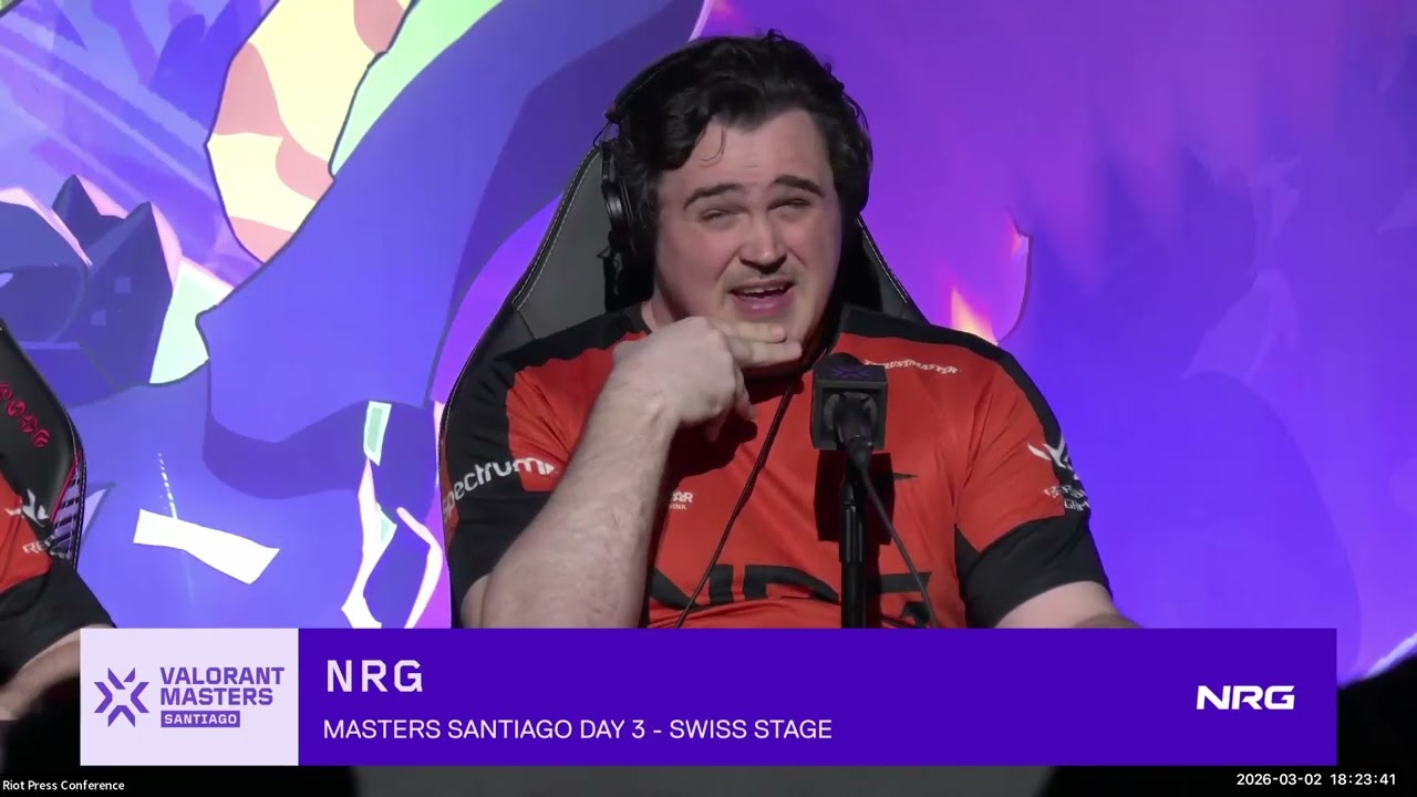 NRG (PRX vs NRG) | MASTERS SANTIAGO PRESS CONFERENCE