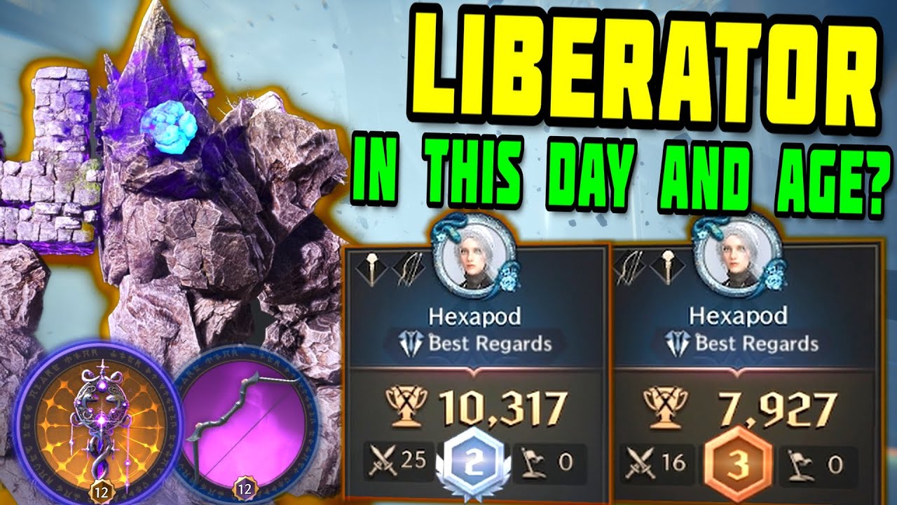 LIBERATOR STGRONGEST AS GLASS or TANKY? Staff Longbow relearning last time since T1!