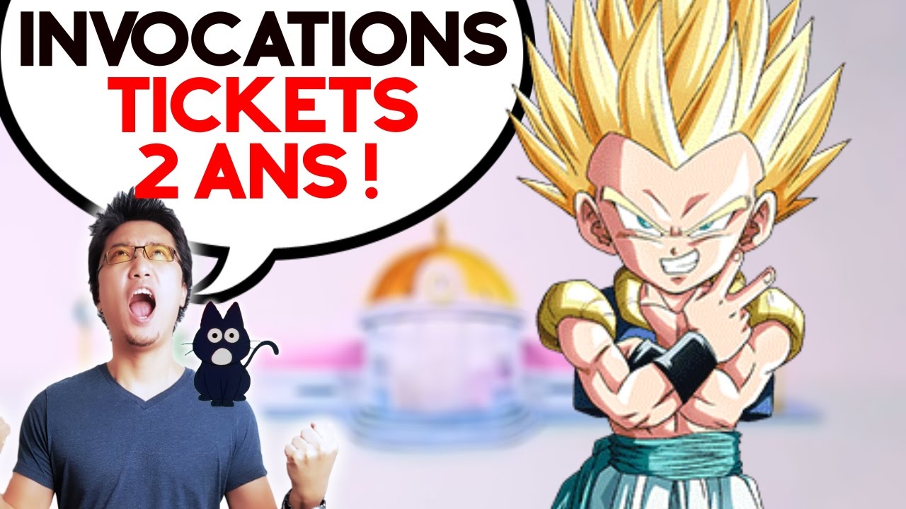 DBZ DOKKAN BATTLE - Invocations tickets 2 ans !