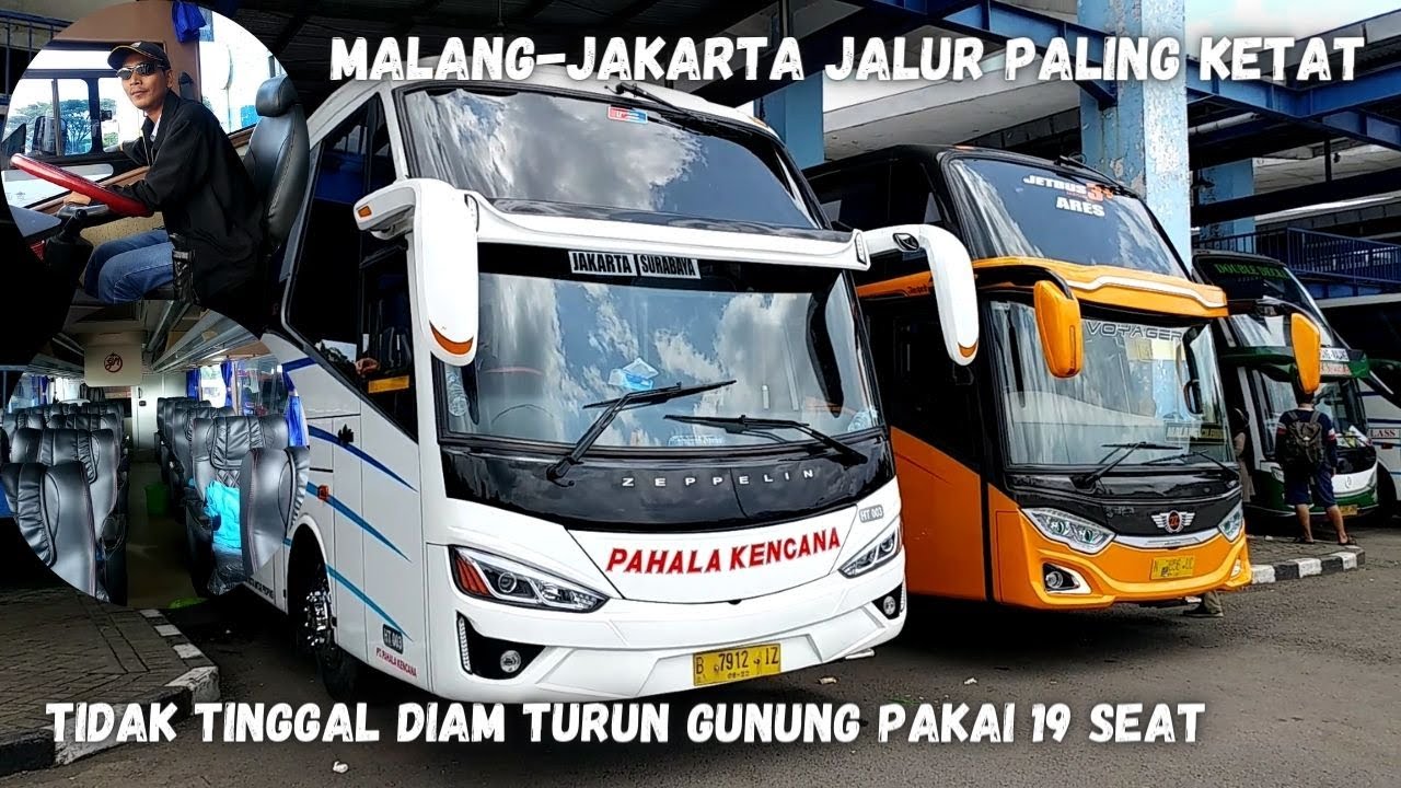 HEBOH GEBRAKAN PAHALA KENCANA MALANG-JAKARTA SUPER EKSEKUTIF 19 SEAT