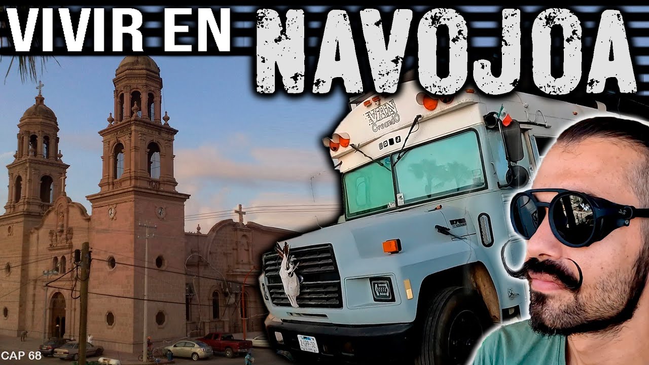 🚌 VIVIR en un BUS en NAVOJOA 🏙️ | Nos metimos hasta el centro y esto fue lo que pas&oacute; 👀 #vanlife