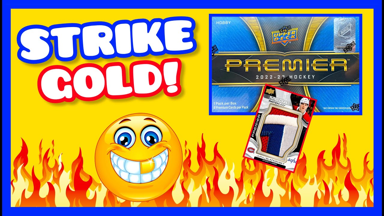 THICKAGE! 2022-23 Upper Deck Premier Hockey Hobby Box Break (2024)