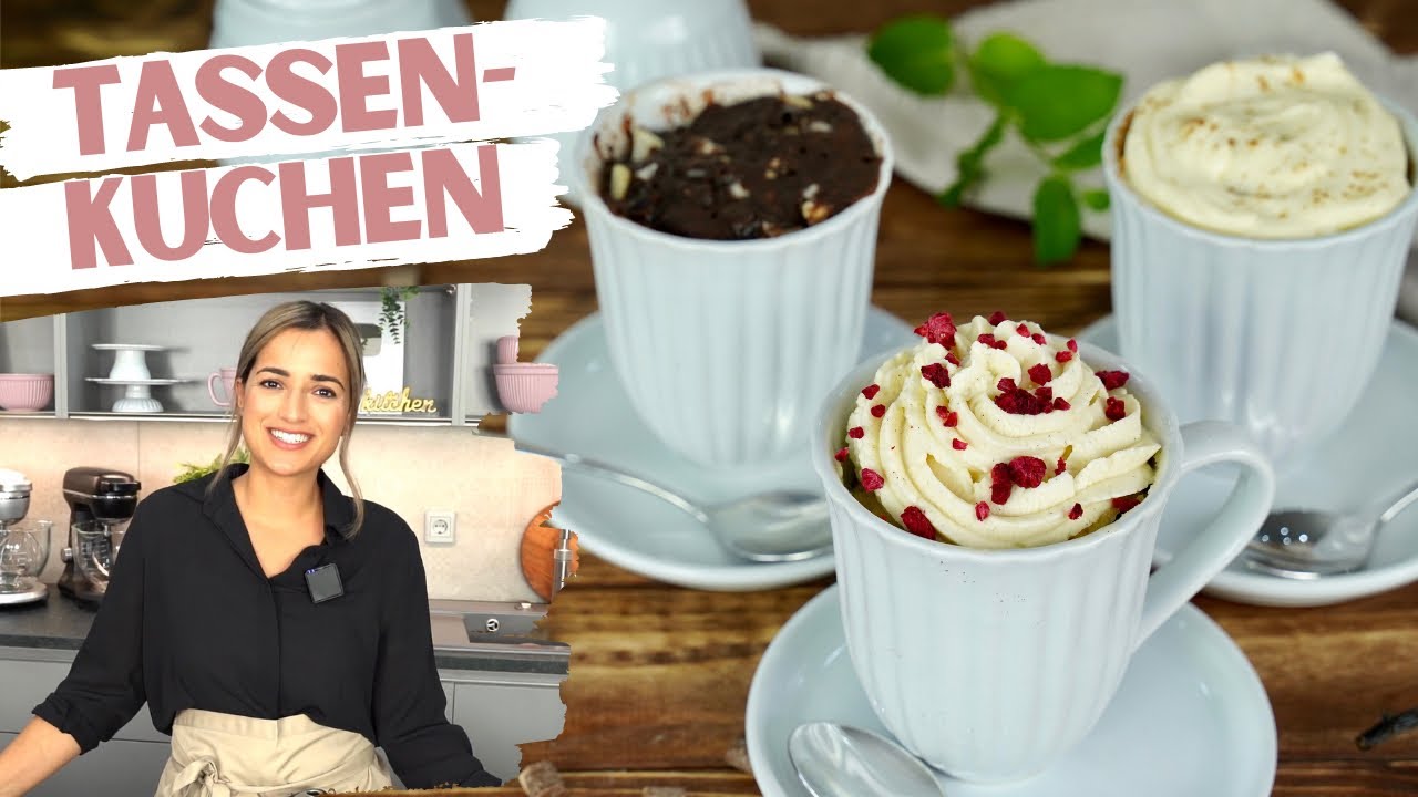 Ich teste eure Tassenkuchen-Rezepte 😍 Cinnamon Rolls / Double Choc / Classic Tassenkuchen