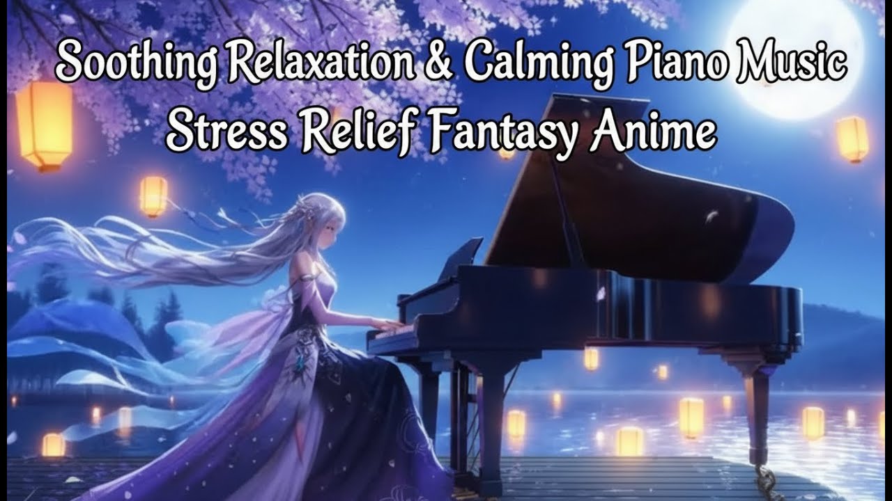 Sakura Fantasy 🌸 Meditation Music | Soothing Relaxation & Calming Piano