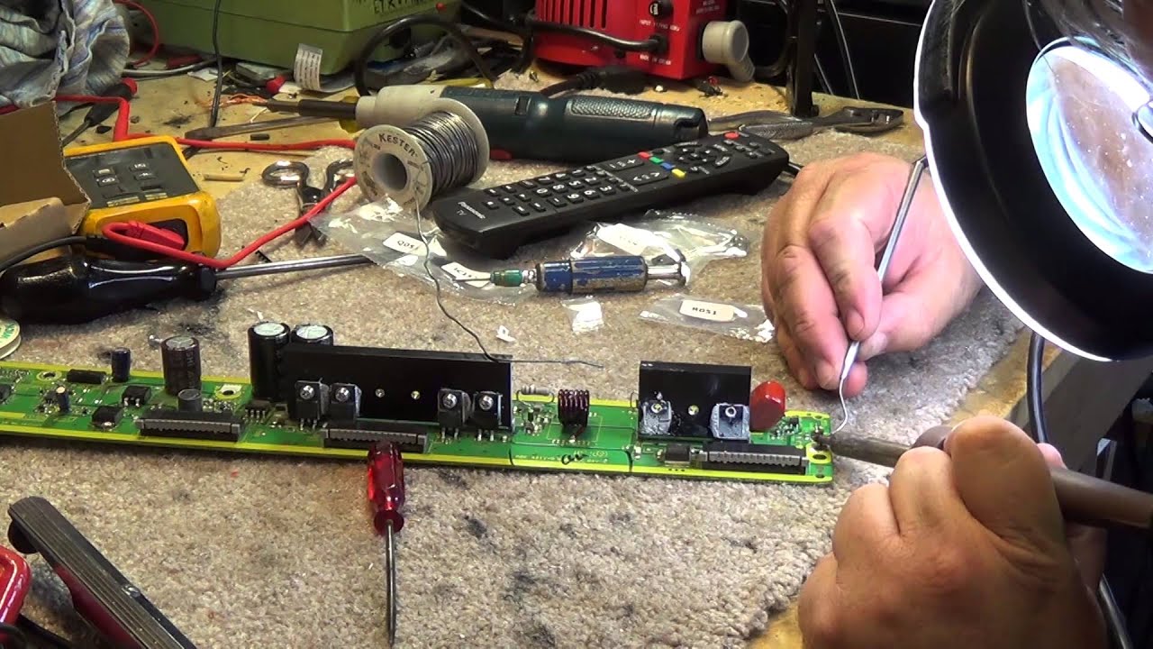 Panasonic TC P50U50 Plasma dead. 8 blinks, SS board problem. Can this one be fixed?