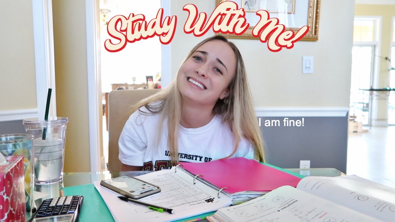 STUDY WITH ME!*extremely stressful*