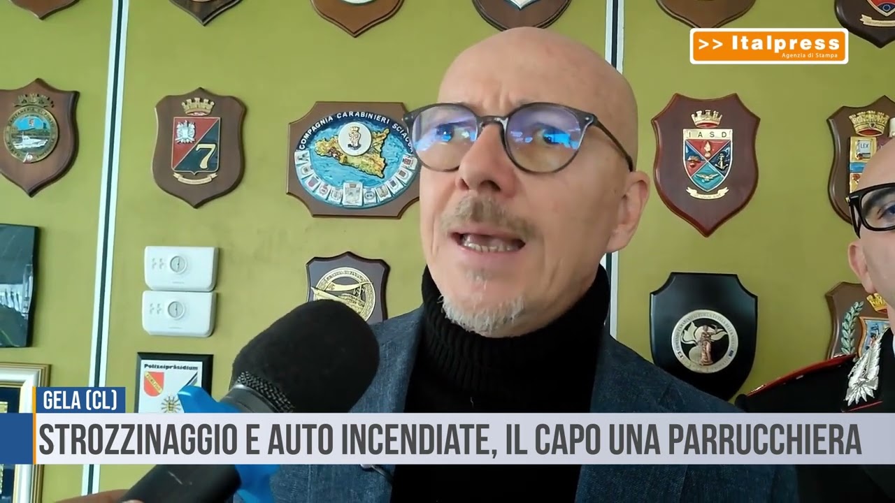 Gela: Strozzinaggio e auto incendiate, il capo una parrucchiera