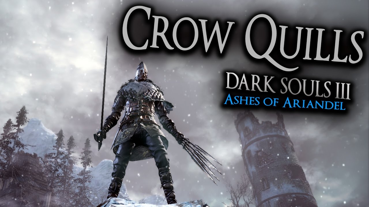 Dark Souls III Weapon Showcase - CROW QUILLS