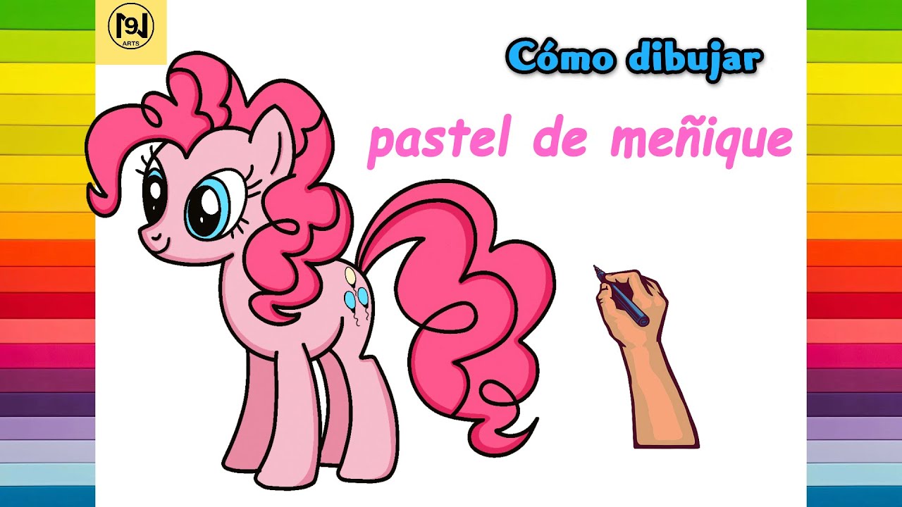Cómo dibujar a Pinkie Pie de my little pony (2022) | No.9 ARTES