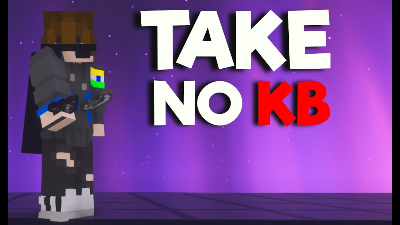 How to take NO KB In Crystal PvP....