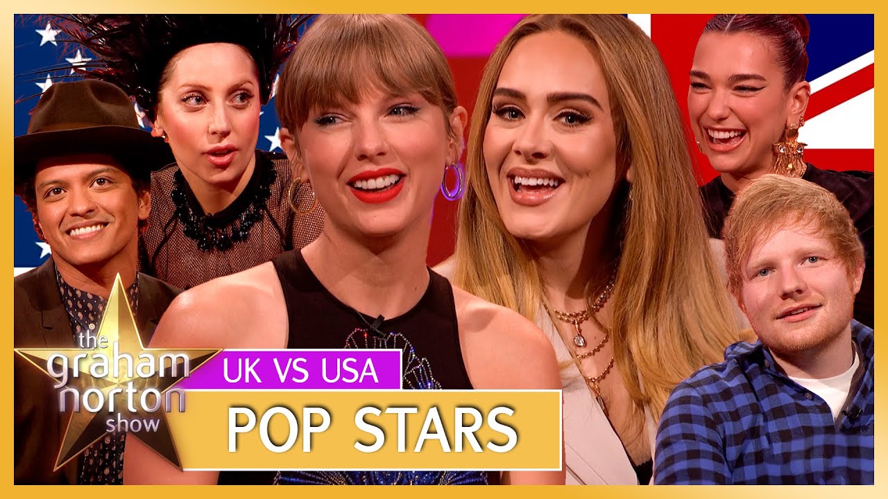 UK vs USA Pop Stars On The Graham Norton Show