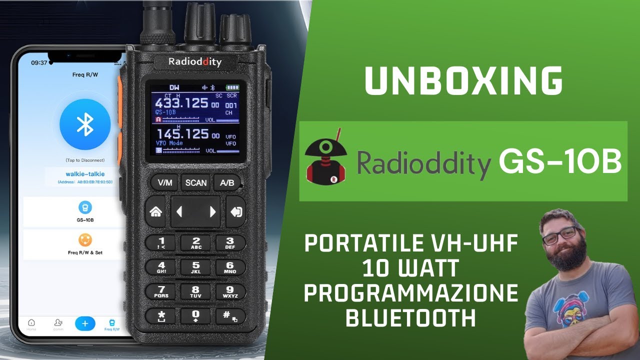 Radioamatori-Unboxing Radioddity GS-10B
