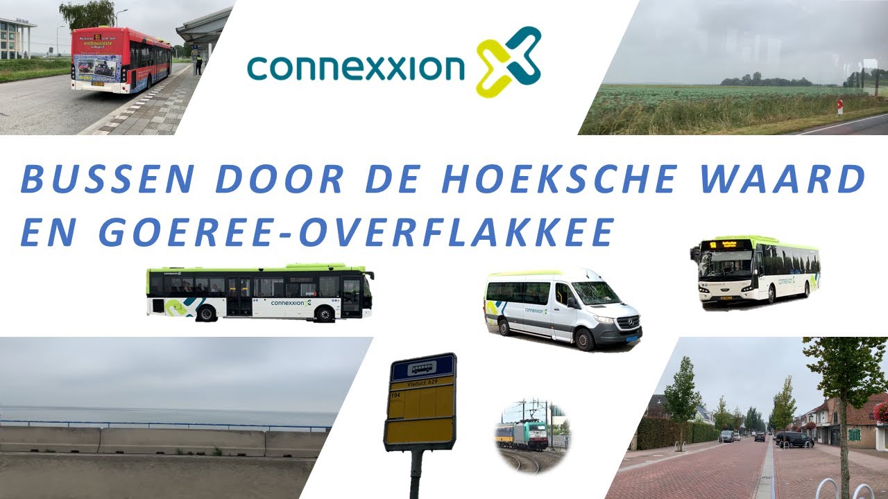 Op AVONTUUR met Connexxion door de HOEKSCHE WAARD en GOEREE-OVERFLAKKEE #detreinreizigervlogt