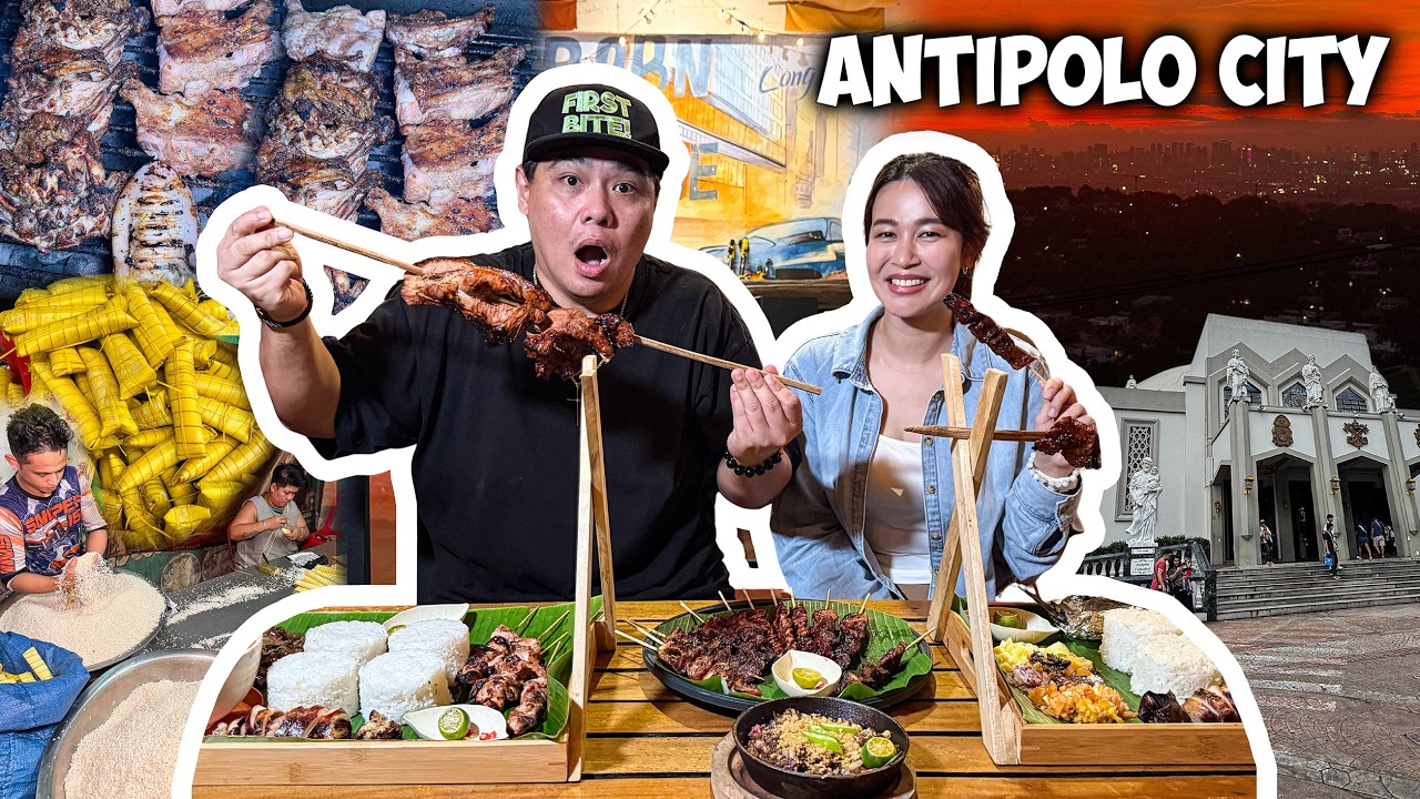 DINO BBQ, Pork Chop PROMAX and ₱5 SUMAN?! 😱 24-Hour Antipolo Food Crawl with The Foodie Fred! 🇵🇭