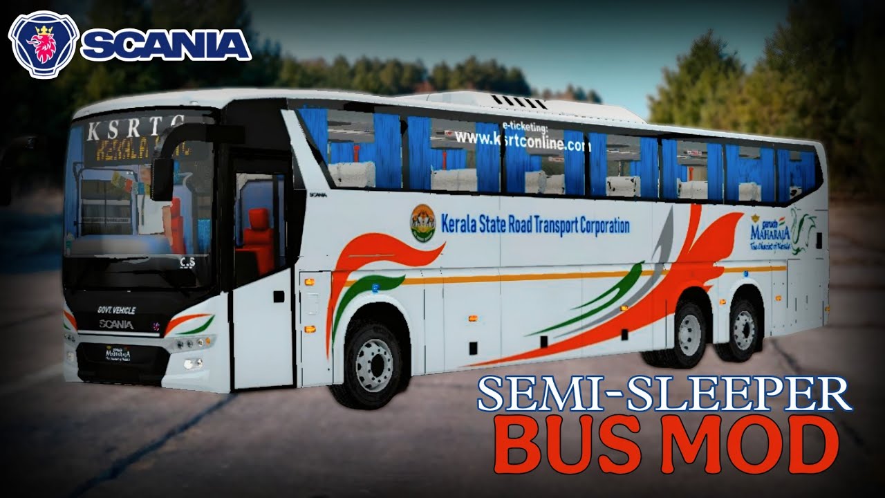 ULTRA REALISTIC: Scania Metrolink 13.7M Semi-Sleeper Bus Mod For Bussid