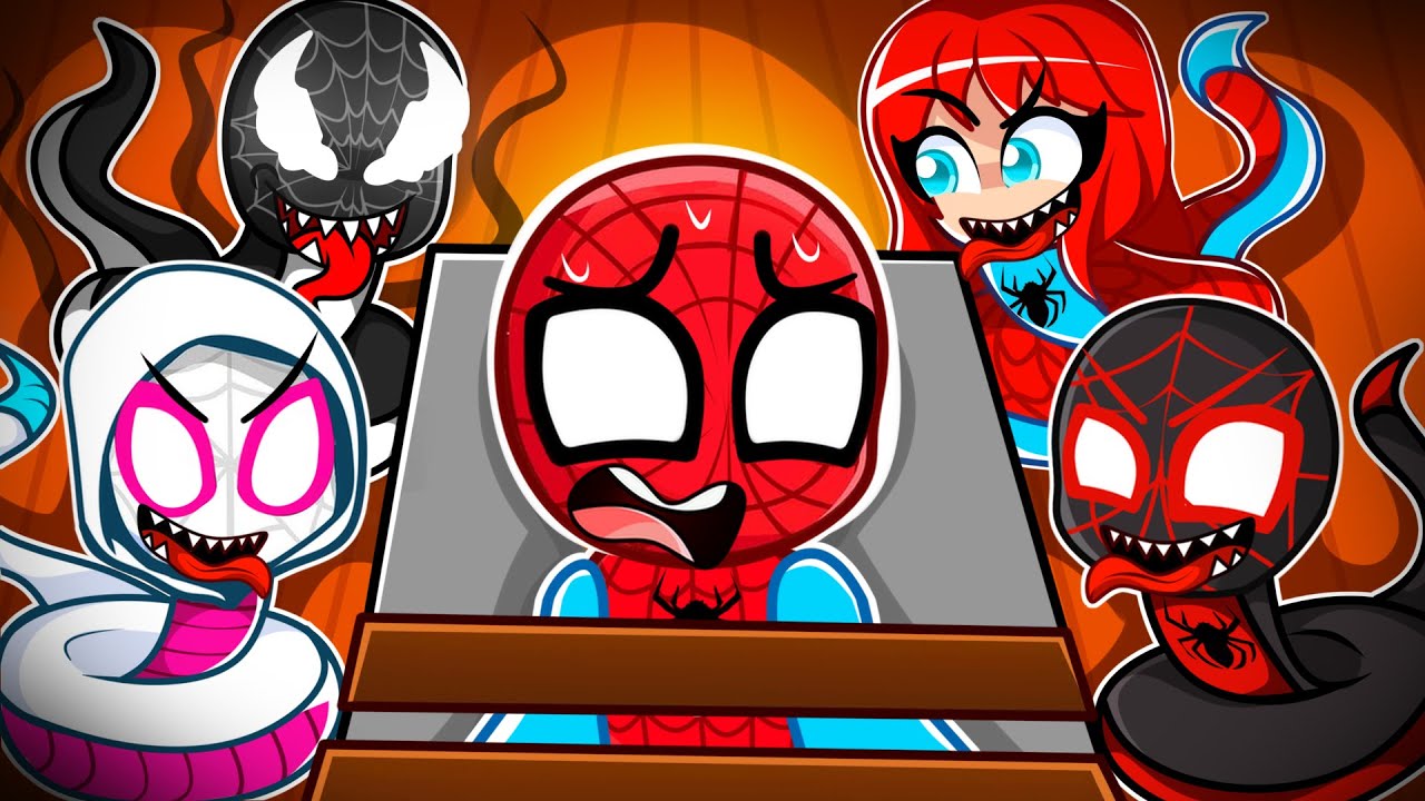 My SPIDEY FRIENDS Became SNAKES in Roblox.....