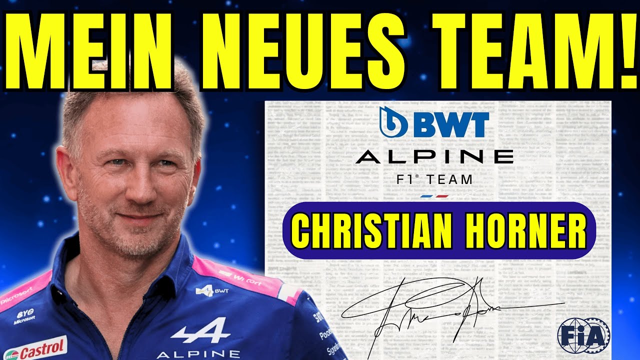 Horner übernimmt Alpine nach GEHEIMABKOMMEN und enthüllt SCHOCKPLAN, der ALLES 2026 verändert!