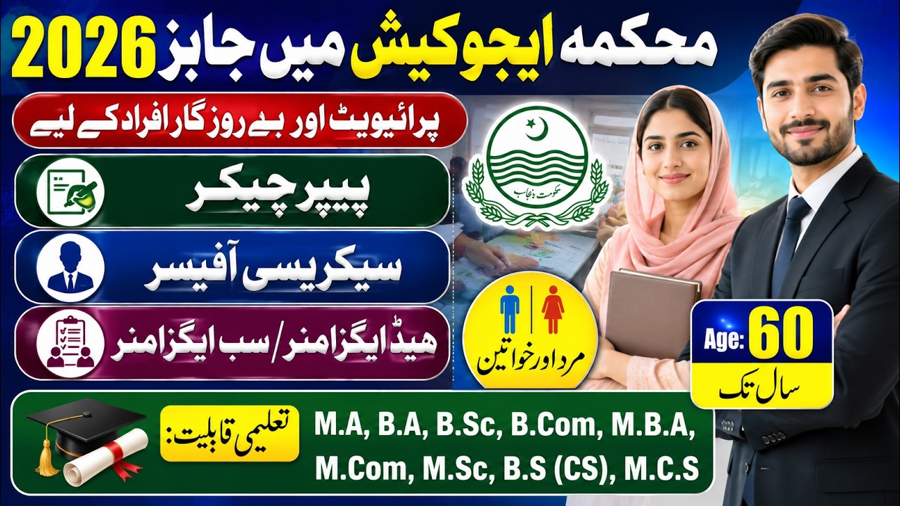 BISE Bahawalpur Staff Duty Duty Jobs 2026/2027 | Paper Setter, Examiner & Superchecker Online Apply