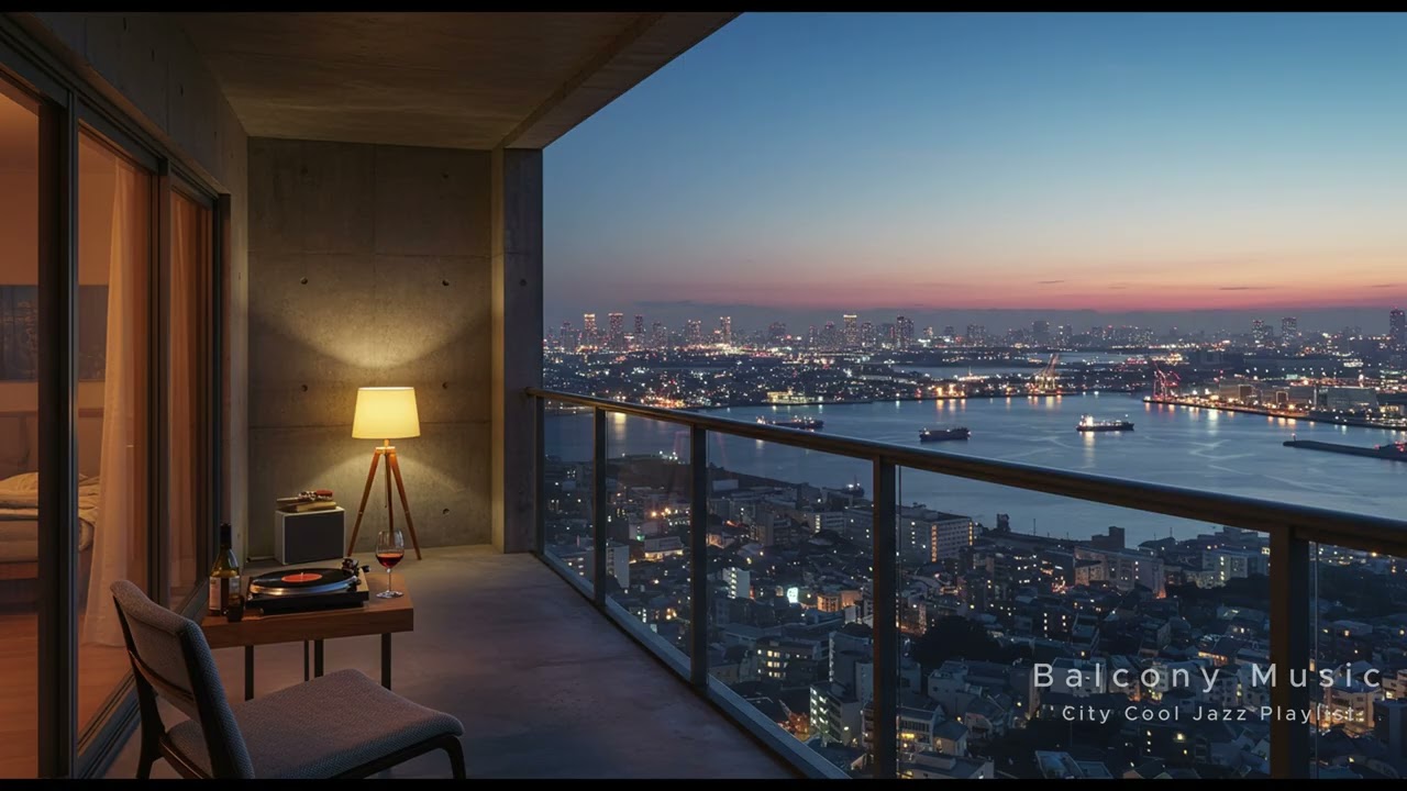 [Playlist] balcony9 | Waiting by the Harbor Lights, 도시 끝 발코니에서 듣는 City Cool Jazz