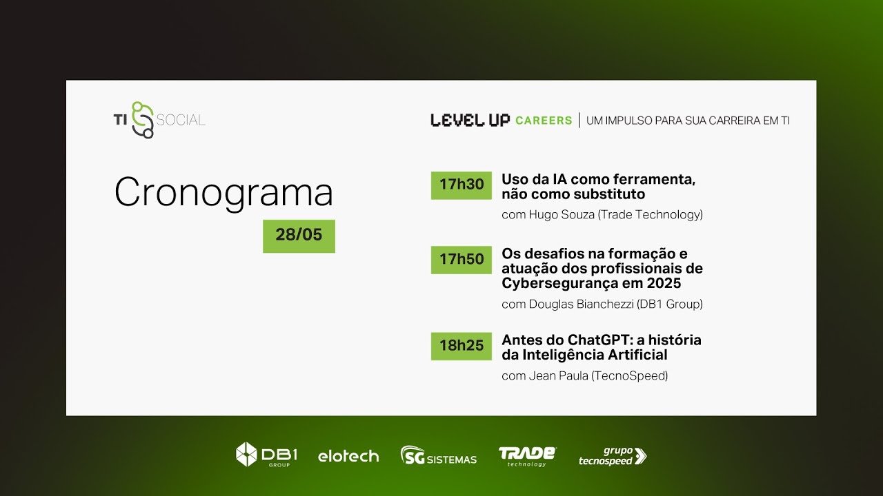 [Level Up Careers] Dia 03 - IA, Desenvolvimento & Cybersegurança