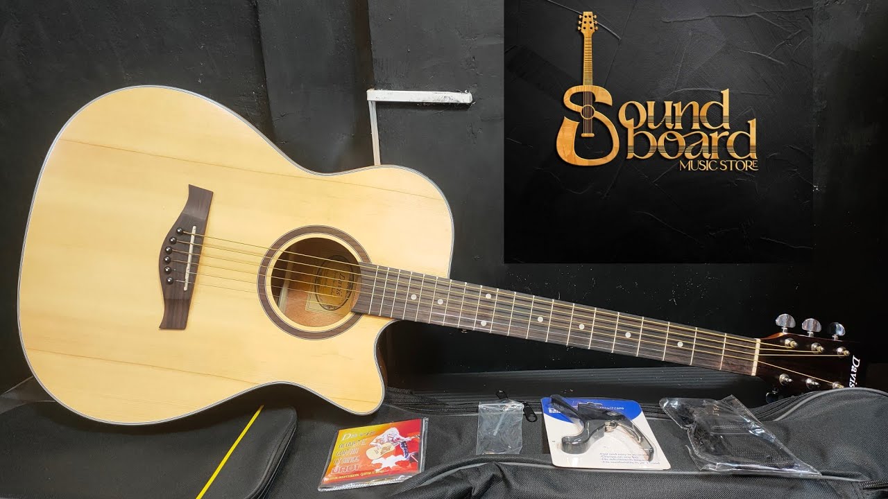 DAVIS DA240MS Guitar Review and Sound Demo [Soundboard Music]