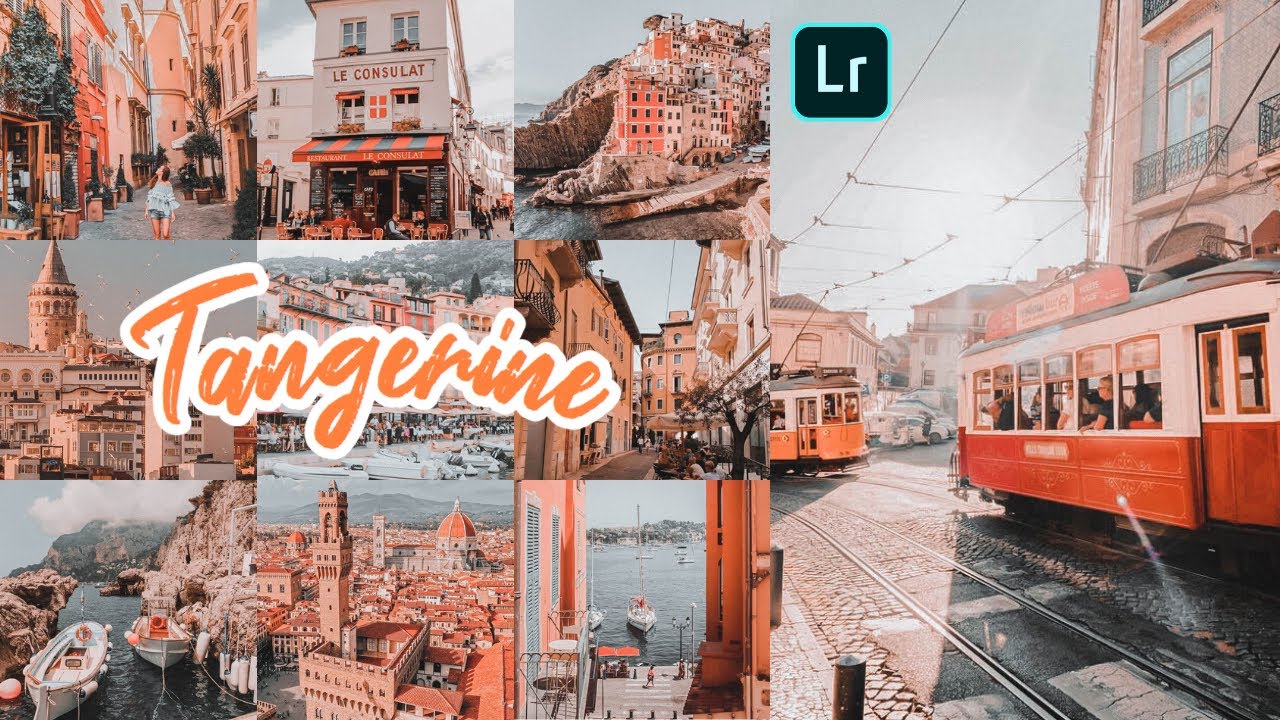 Бесплатные пресеты Lightroom для мобильных устройств Dng Xmp | Урок по редактированию Tangerine L...
