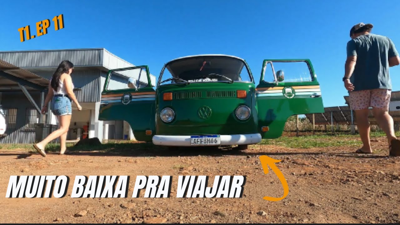 Os Desafios de MORAR em uma kombi REBAIXADA!